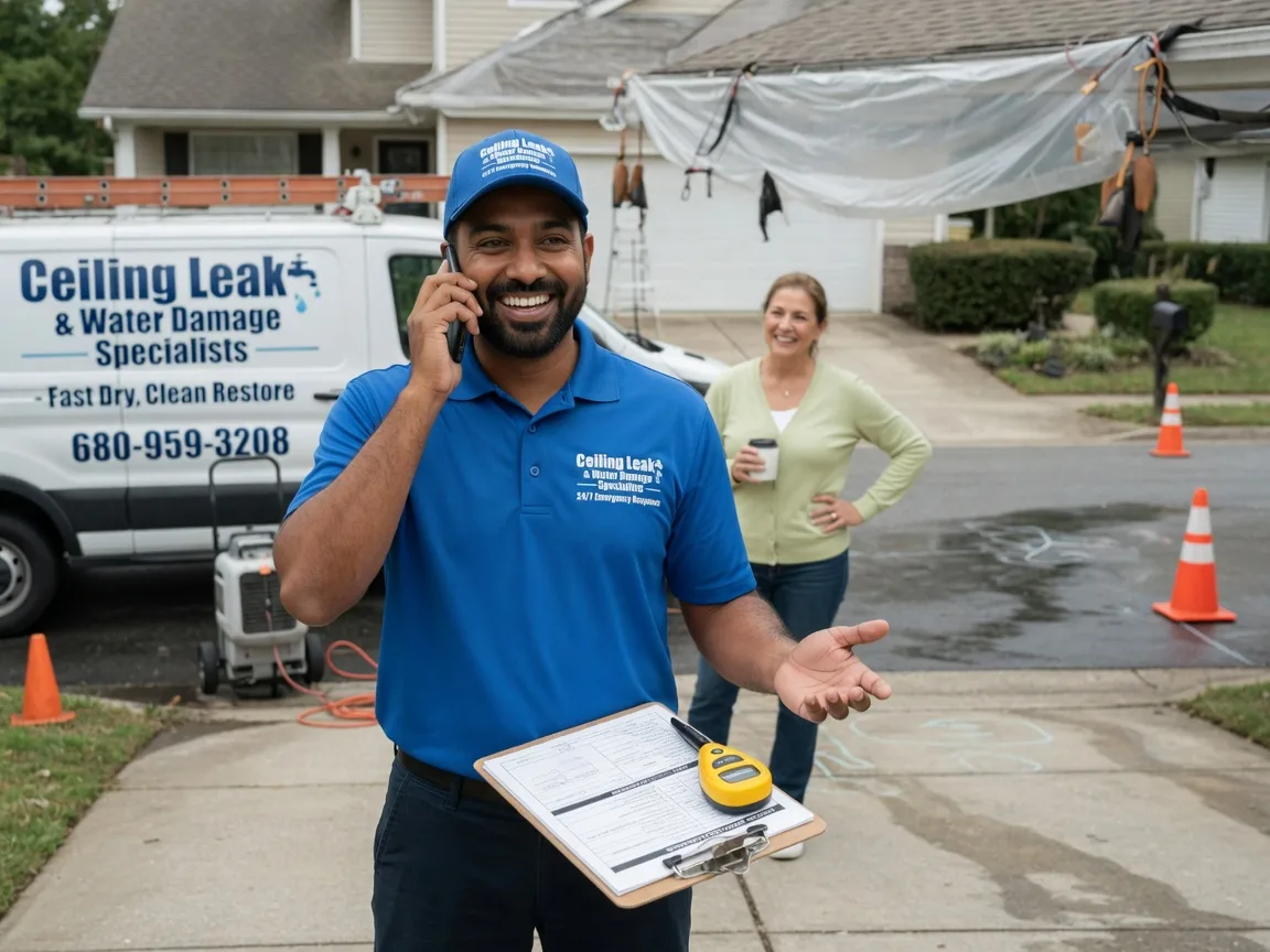 Ceiling Leak Cleanup Fordoche, LA FAQs